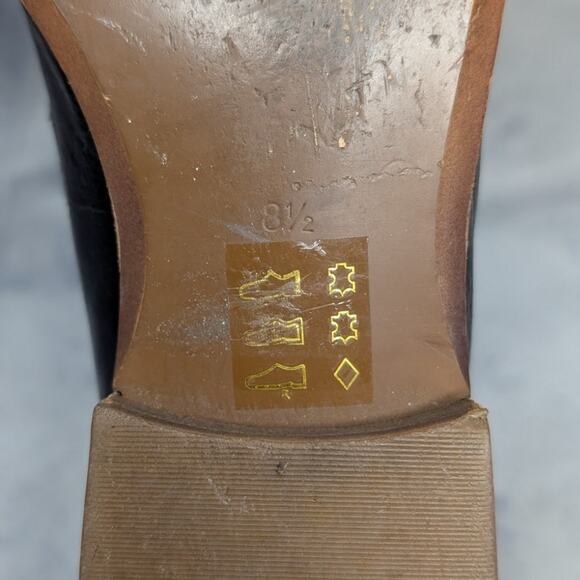 Madewell Frances Leather Slip-On Loafer in Black, Size 8.5 - Picture 11 of 11